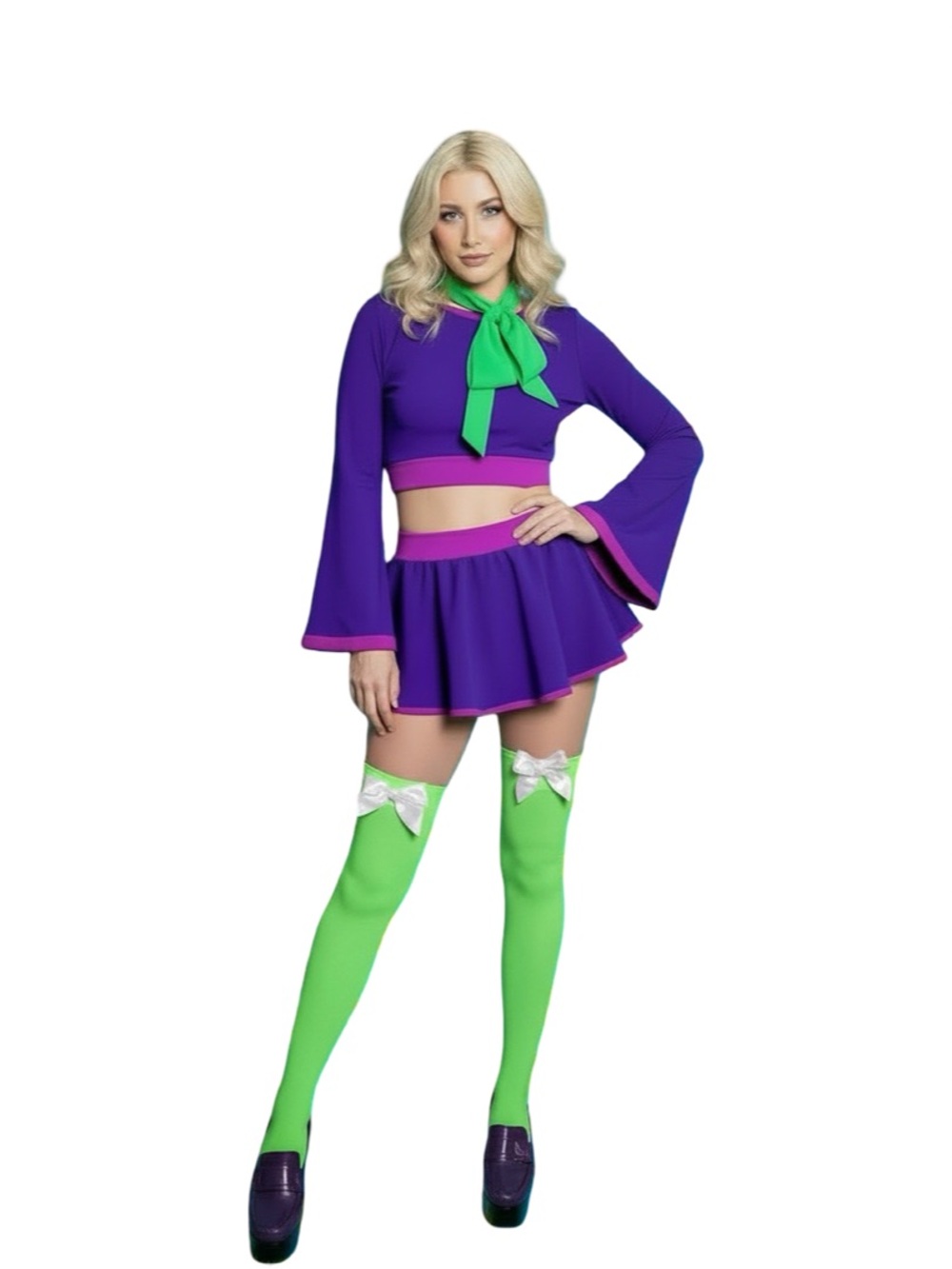 Sugarpuss Purple Retro Two‑Piece Set – Festival Cute & Flirty 💜